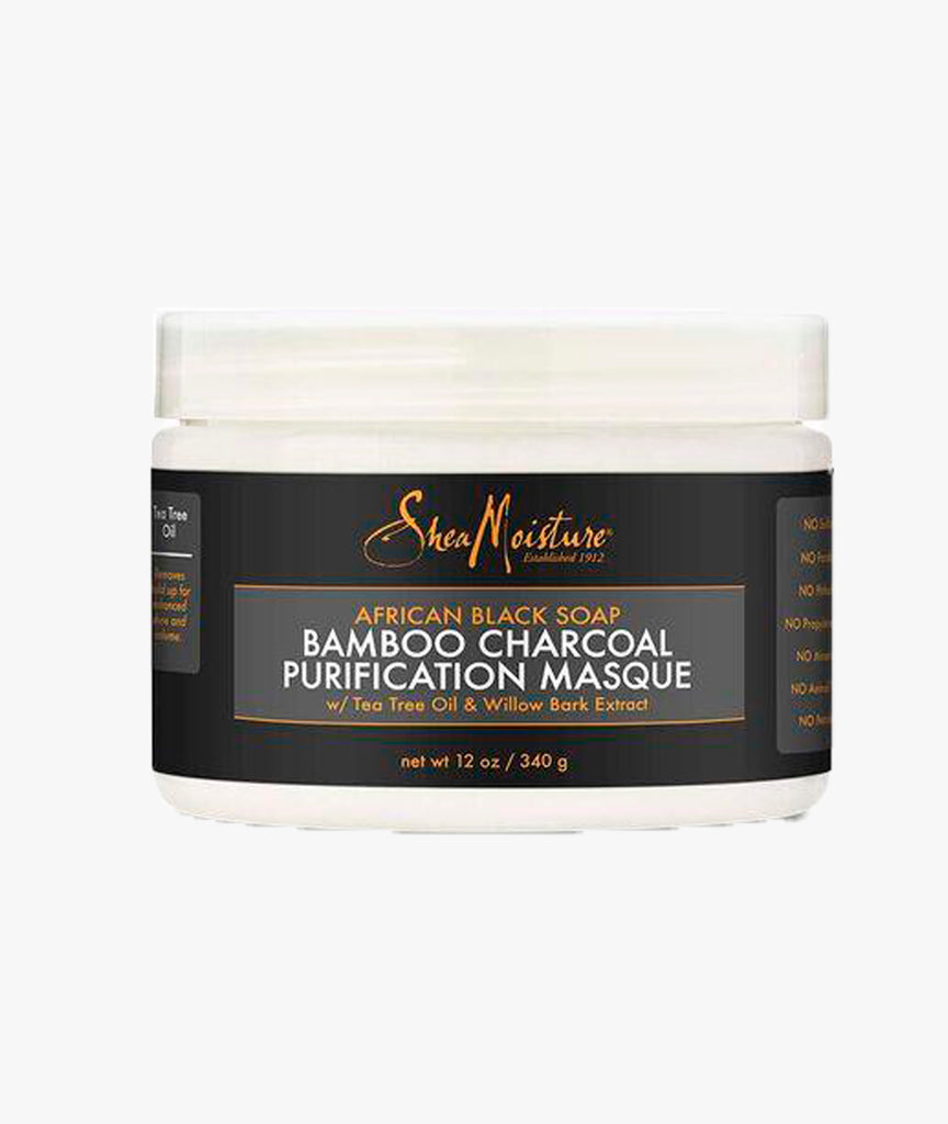 African Black Soap Bamboo Charcoal purification masque