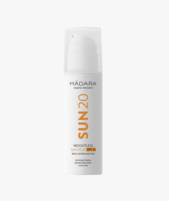 Loción solar ultra ligera cara & cuerpo SPF 20